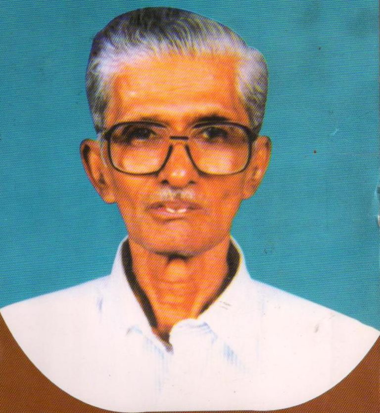 Telugu language novel writer Balivada Kantha Rao