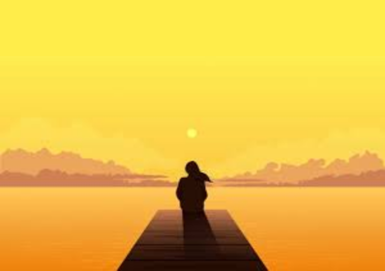 Woman_Sunset